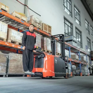 Reliable Electric Pallet Reach Stacker for Efficient Warehousing Rsc202