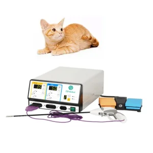 Medical 100W Electrosurgical Unit Veterinary Surgical Equipment Esu Unit Electrosurgical Skin Cauterization Machine