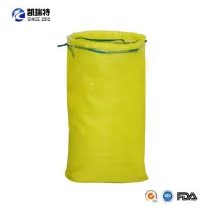 Durable Onion Potato Cabbage Vegetable Fruit Firewood Seafood Packaging Leno Mesh Bag