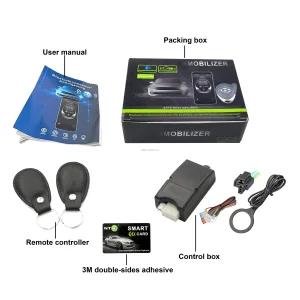 Nto Im001 Advanced Car Security System with Keyless Entry Remote Control