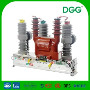 12kv / 24kv, 35kv Sf6 Disjuntor a Vácuo de Alta Tensão para Exterior com Recloser Automático Inteligente