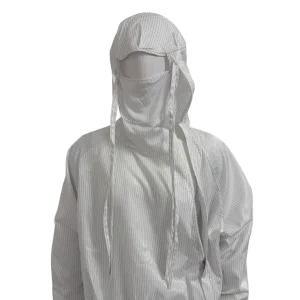 Ropa protectora ligera y sin pelusa para la línea de producción de bebidas, adecuada para técnicos profesionales y trabajadores de fábricas industriales modernas