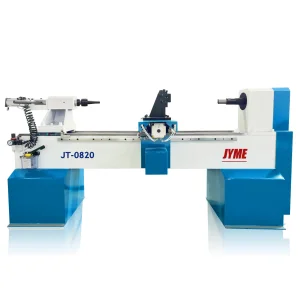 Best Quality Jy-0820 Auto Feeding Mini Wood Lathe Machine CNC Wood Turning Lathe for Wooden Production