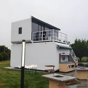 Casa modular triple ancha de lujo