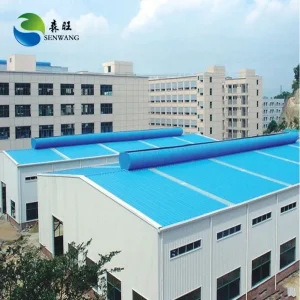 Prefabricated Factory Construction Customized Steel Structure Solid H-shape Steel Beam Modern Design Warehouse Workshop Sandwich