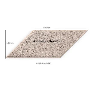 Colorful Sound Control and Eliminate Noise Wall Finish Wood Wool Acoustic Panels for Interior