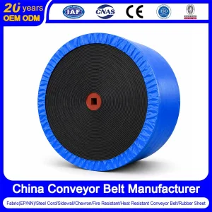 Steel Cord/Chevron/Corrugated Sidewall/Rubber/Pipe/Bucket/Oil/Heat/Acid/Alkali/Abrasion/Fire Resistant PVC Flame Retardant Fabric Conveyor Belt Manufacturer