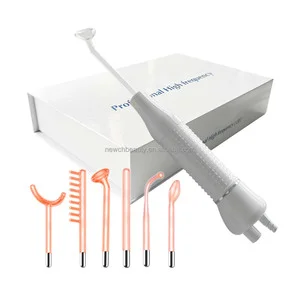 New Arrival Manufacturer Factory Medical Salon Beauty Equipment Light Therapy Beauty High Frequency Wand Home Use Facial Machine