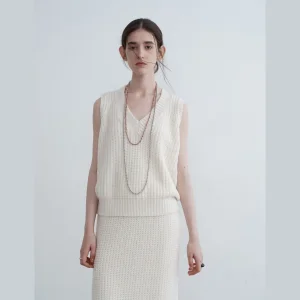 V-Neck Loose Wool Sweater