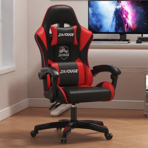 Ergonomic Gaming Chair Adjustable Computer Desk Chair for Home Office, Internet Caf&eacute;, and E-Sports Gaming