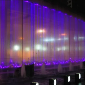 Fiber Optic Waterfall Lighting