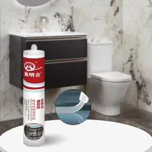 Waterproof White Gp Universal Acid Translucent Silicone Sealant Toilet Repair Leaks