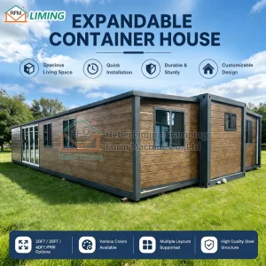 Expandable Double Wing Folding House