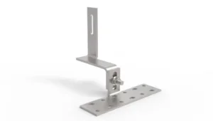 Natural Color Shot Blasting Stainless Steel Solar Brackets Roof Hook 5