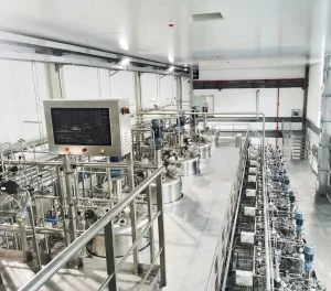 Industrial Automatic Fermenter System Multistage Stainless Steel Fermenter System