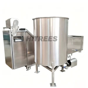 Sistema de Fritura Contínua Industrial para Fábrica de Alimentos Snacks