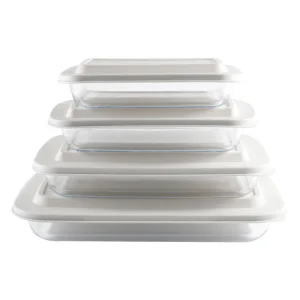 Good Price Glass Bakeware With Lids Durable Oven Bake Plate,bakeware Set