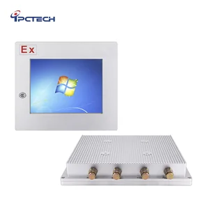 OEM/ODM Aluminum Alloy ATEX Explosion Proof Industrial Touch Panel PC with 350CD/M2 (500 / 1000 / 1500) Optional