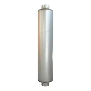 Customized New Style High Quality 4''/5''/6'' 8'' Inlet Aluminized/Stainless Steel Exhaust Muffler Silencer for Truck/Diesel