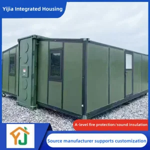 Vivienda de expansión, vivienda temporal dedicada para uso posterior a desastres, plegable y reutilizable, vendida directamente por los fabricantes