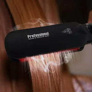 Steam Infrared Hair Straightener Curling Iron