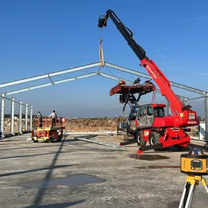 Customized Prefabricated Steel Structure Building Low Cost Office Factory Workshop Warehouse Steel Building