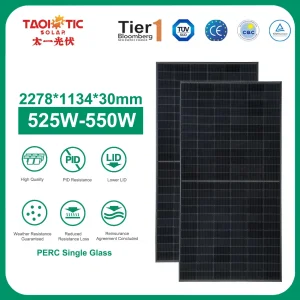 TUV, CQC, Industrial Taoistic Sea-Worthy Packaging Polycrystalline Solar Mono PV Panel