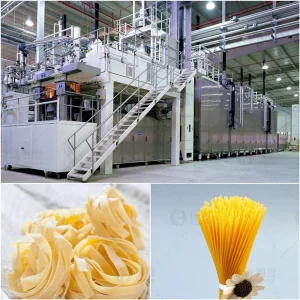 Equipamento de Fábrica de Massa de Farinha de Tapioca Linha de Produção de Massa Curta Linha de Massa Seca