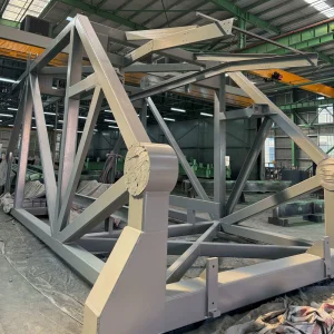Customized Heavy Steel Structures Easy-to-Assemble Prefab Warehouse with Bending Processing &amp; Cut Building Accessories