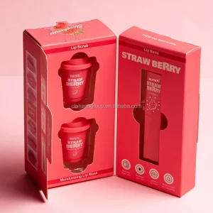 Private Label Strawberry Lip Sleeping Mask Set