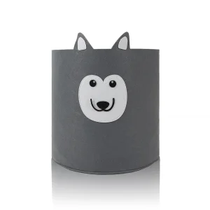 Wholesale High Quality Cartoon Animal Felt Storage Basket