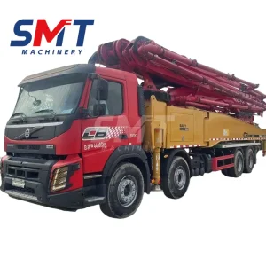 SMT Used Concrete Boom Pump Truck Sannys Volvo 56m 62m 67m 71m