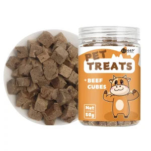 Freeze-Dried Beef Cubes