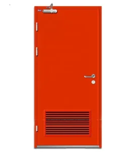 Commercial Fire Rated Doors Soundproof Hollow Acoustic Metal Steel Fireproof Door