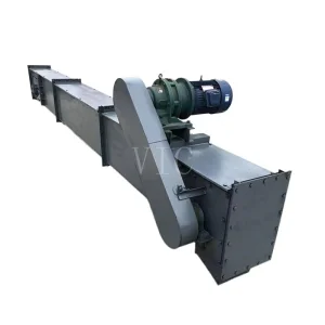 Full autoamtic industrial robust chain drag buried scraper conveyor system for precision grain and oil cake horizontal and vertical transport