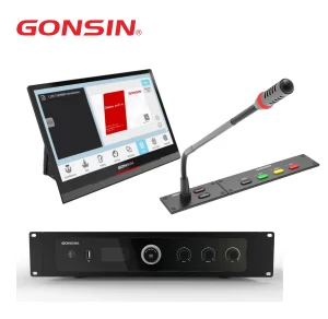 Desktop 15.6 Inch Integrated Conference System Digital Paperless Conference LCD Intelligent Conference Video System Screen