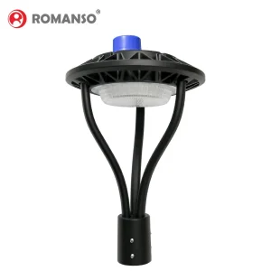 Listed 100-277VAC 60W Top Post LED Garden Light IP65 Waterproof Outdoor Garden Lighting
