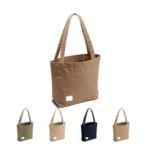 OEM Custom Branded Cultural Canvas Bags Screen Printing Inner Pocket Design Daily Commute Canvas Bags Manufacturer