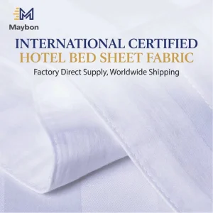 Hotel Collection Pure Cotton Bedding Fabric Manufacturers Wholesale Bed Bedsheets Sets