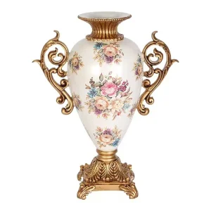 Resin Flower Vase Craft for Mall/Hotel/Home/Garden Decoration Adornos En Resina Vintage