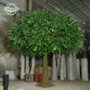 Custom Indoor Large Decorative Banyan Trees DIY Natural-Looking Fake Ficus Branch Trunk 3m to 6m