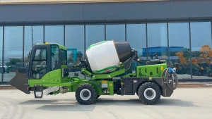 Sqmg Chinese Factory Small 1.8m3 Self Loading mobile Concrete Mixer Truck with 2.6cbm Drum