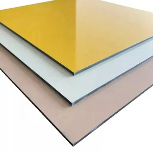 Durable Aluminum Composite Panel, Building Decoration Material for Sustainable Construction Needs