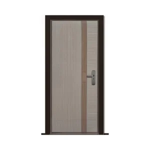 Wooden Sliding Steel Solid Wood PVC Interior Door