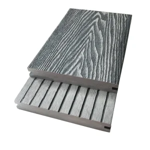 High Strength Wholesale Fire-Resistant WPC Decoration Solid Decking/Flooring with Customized Colors