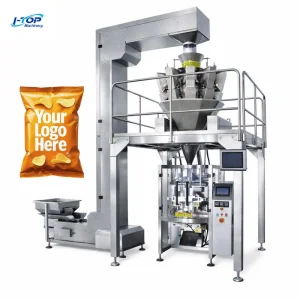 Multifunctional Multihead Weigher Vertical Packaging Machine for Snacks, Chips, Nuts, Candy, Cookies and Other Food Bags