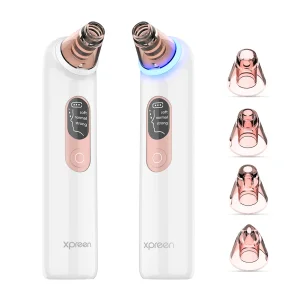 Electric Small Bubble Blackhead Suctioner Vacuum USB Rechargeable Hydro Dermabrasion Facial Water Cycle Blackhead Extractor Tool