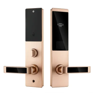 Electronic Key Card Reader Door Smart Lock for Hotel/Apartment with Free Software