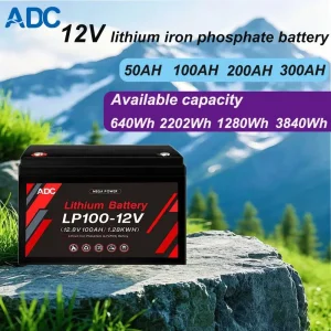 China Long Life Deep Cycle 12V LiFePO4 Battery Solar UPS Power Storage Power Supply