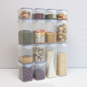 Wholesale Transparent Plastic Food Storage Boxes